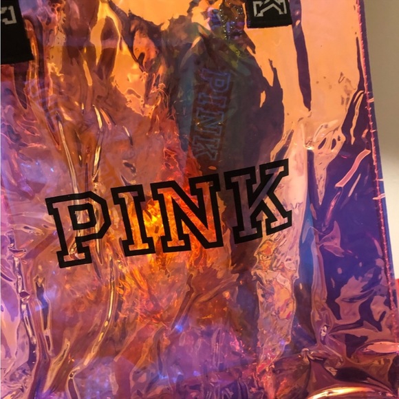 PINK HOLOGRAM HANDBAG SHOULDER BAG - Picture 4 of 5